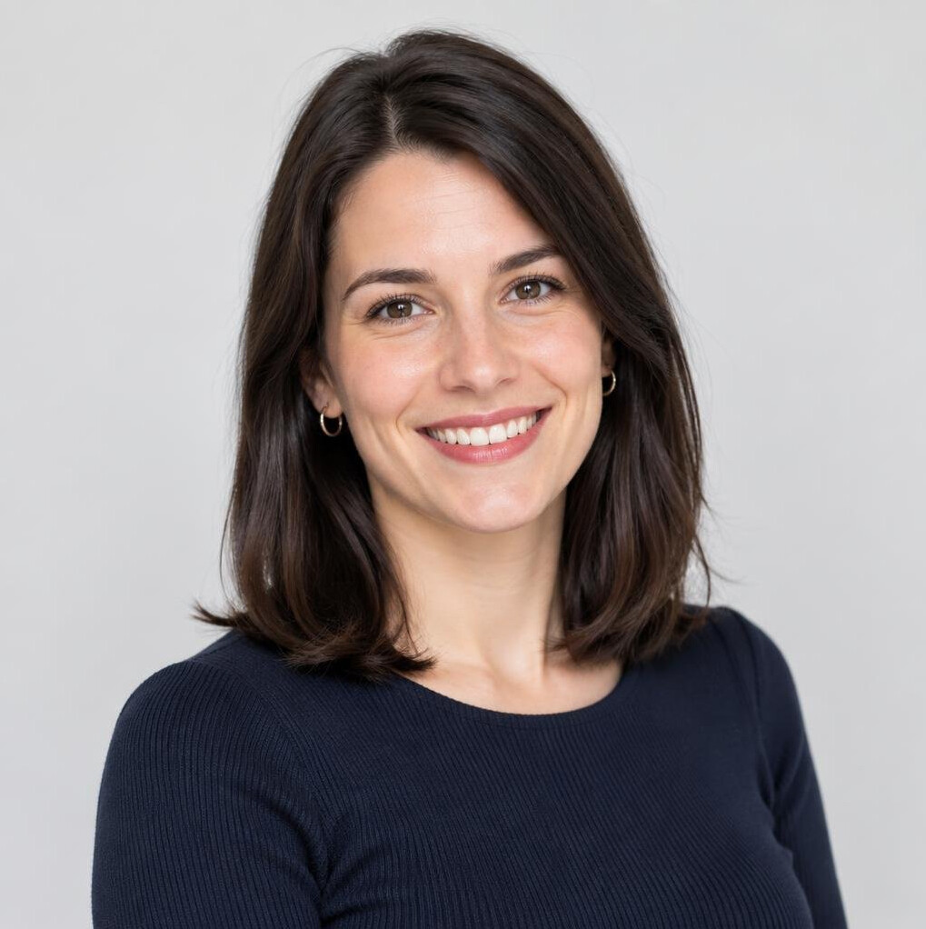 Studio portrait of a woman project manager