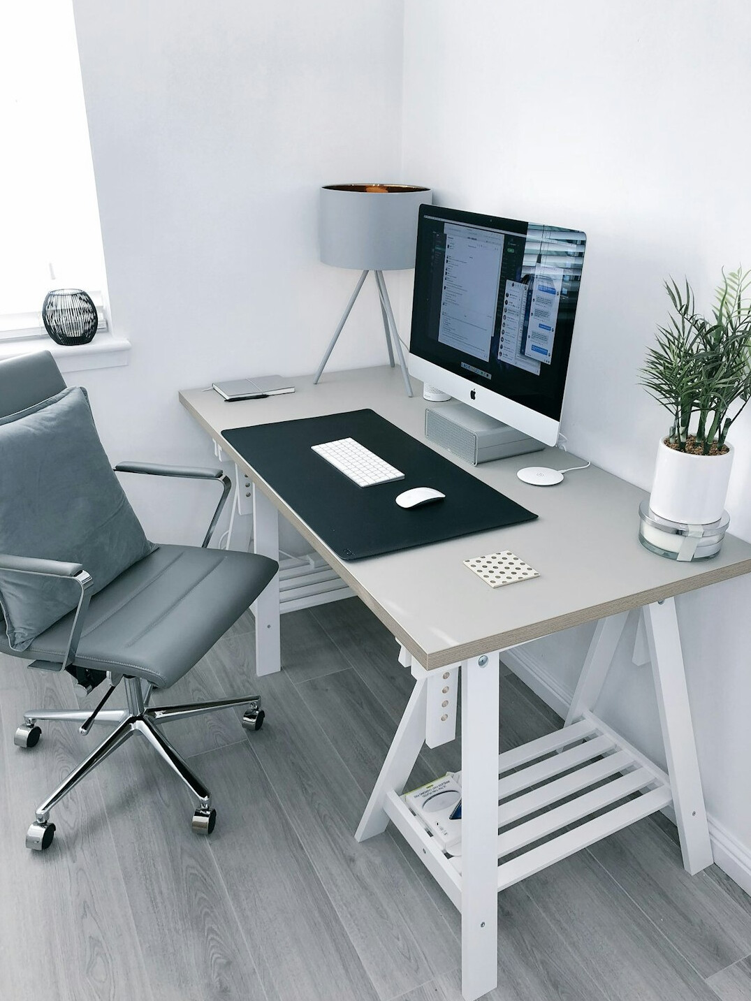 modern office workspace
